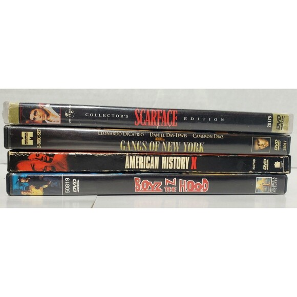 Scarface Boyz N the Hood Gangs NY American History X DVD Lot Urban Drama - Picture 14 of 14